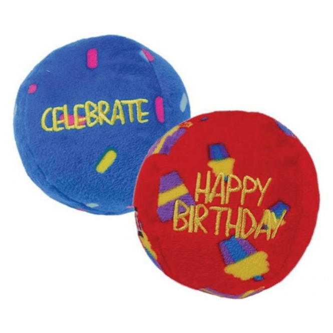 Hovedbilde KONG Leke Birthday Balls 2pk
