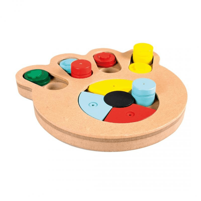 Hundeleke Slide `n Snack Puzzle - Pote Multicolour