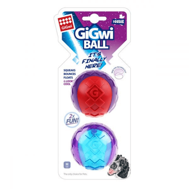 GiGwi Leke Ball flytende 2pk