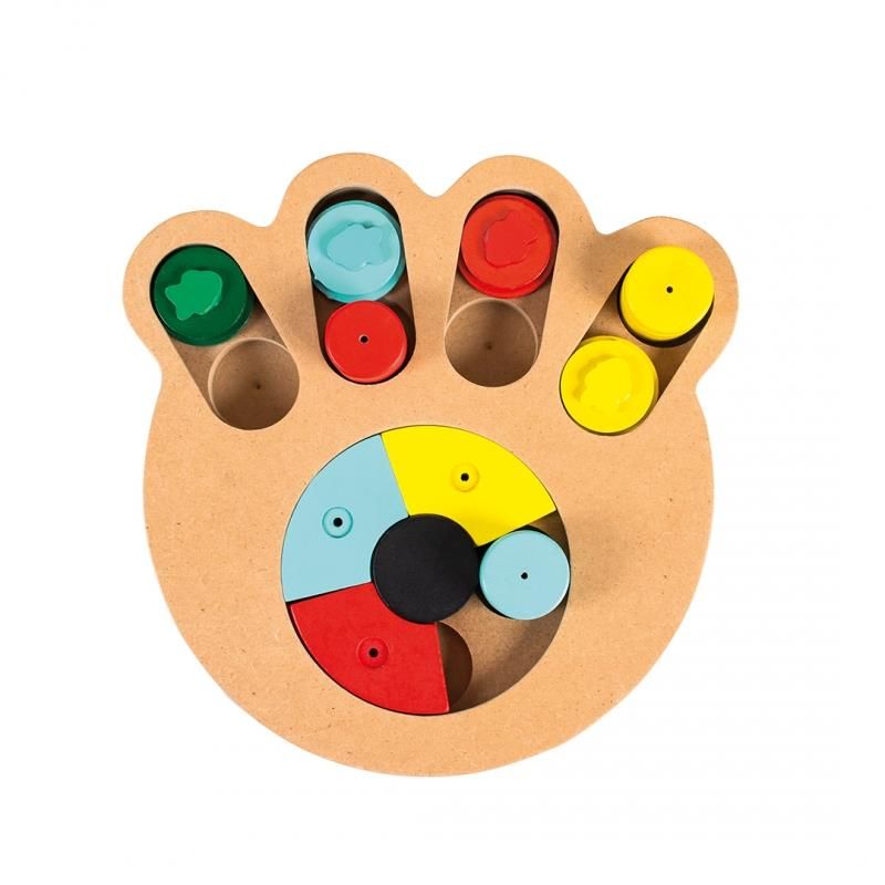 Hundeleke Slide `n Snack Puzzle - Pote Multicolour