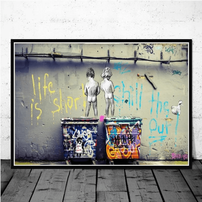 Street Art - life is short