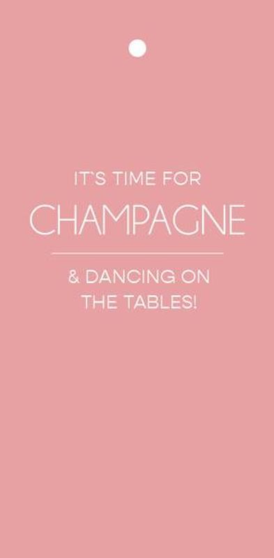 Etikett | Champagne | Rosa