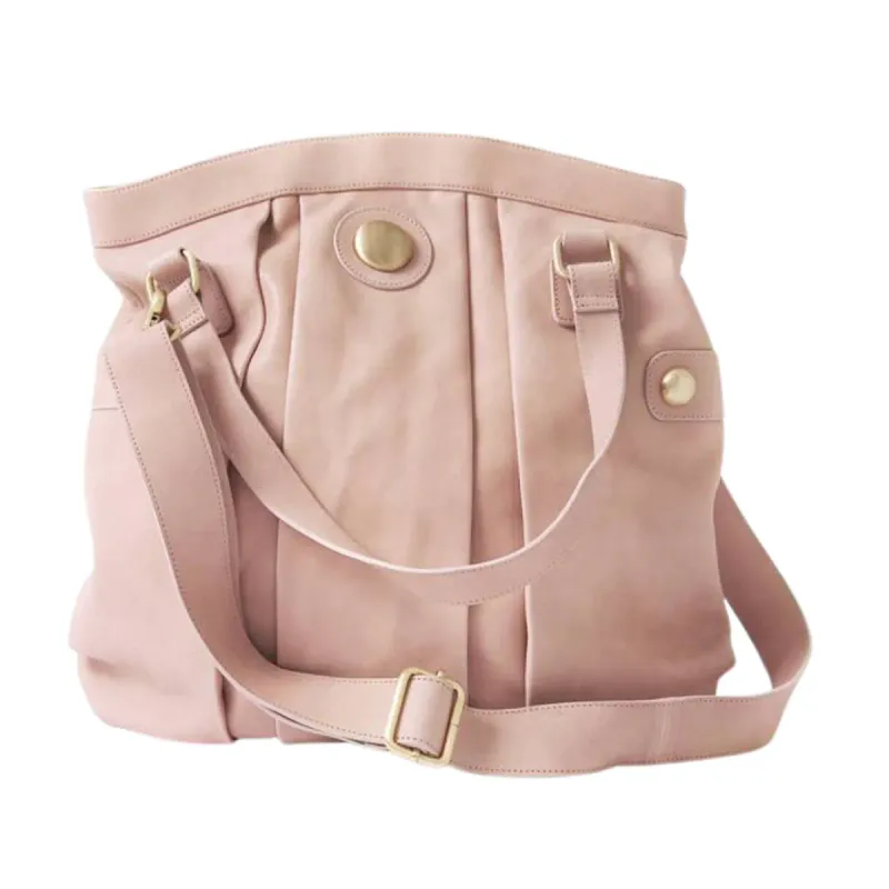 Lulu's Best Bag – Romslig hverdagsveske i nude/rosa